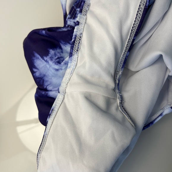 Plus Tie Dye Cutout Swimsuit - Picture 9 of 11